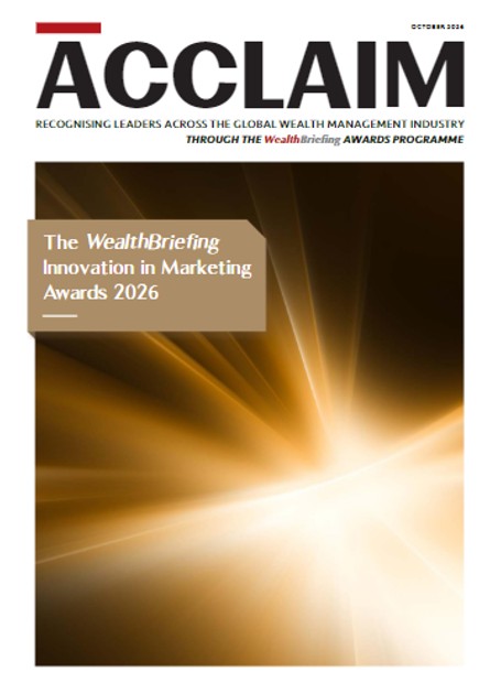 WealthBriefing Innovation In Marketing Awards 2026 - Acclaim