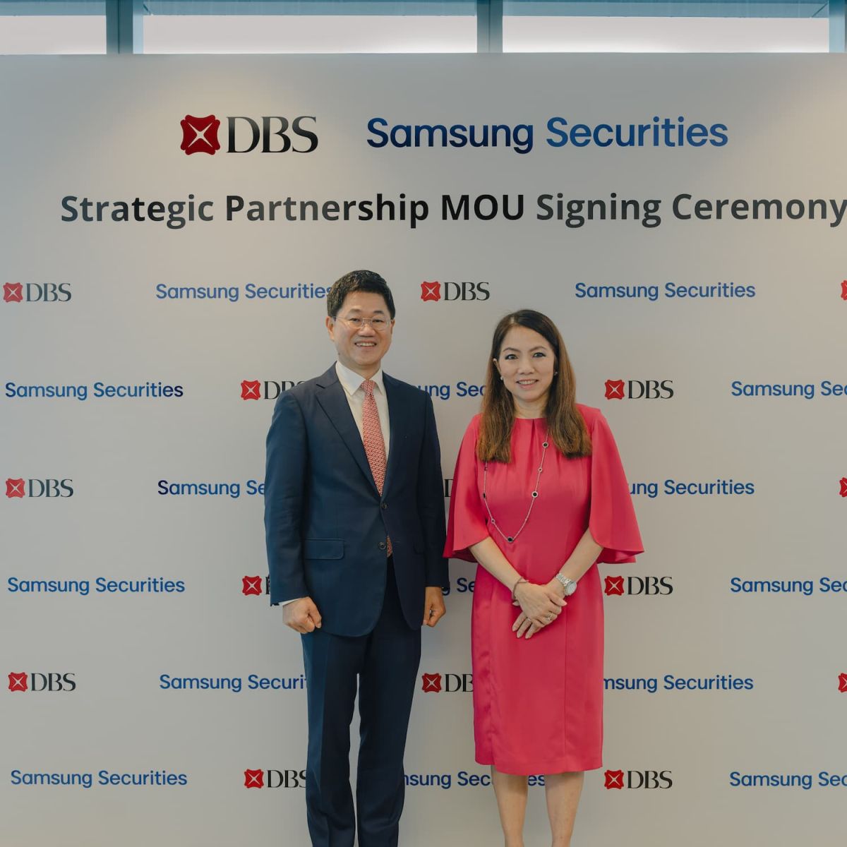 DBS, Samsung Securities Sign Wealth Management Tie-Up